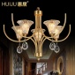 欧式全铜吊灯 餐厅水晶灯茶室吧台个性吊灯 美式铜灯简约创意灯饰