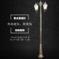 欧式庭院灯别墅公园小区防水景观路灯led户外柱头高杆步道灯