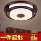 中式灯具古典客厅灯餐厅卧室吸顶灯仿古羊皮灯圆形灯饰茶楼木艺
